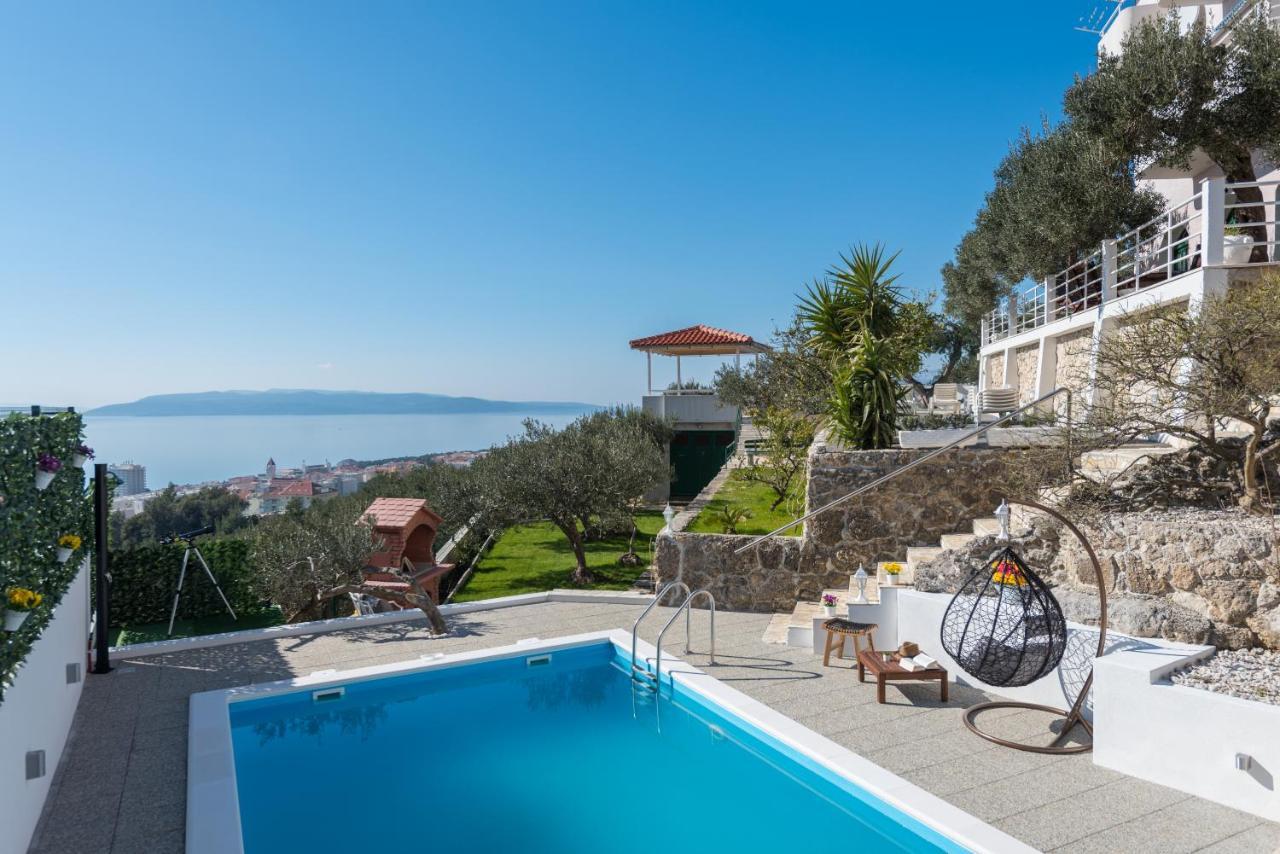 Villa Petra Apartment With Private Pool Макарска Экстерьер фото